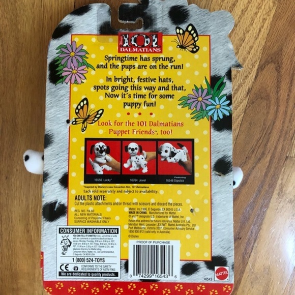 New Mattel 101 Dalmatians Springtime Puppies - Picture 5 of 8